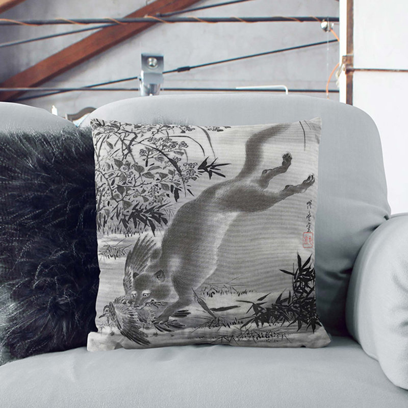 Square Throw Cushion, 55cm H x 55cm W x 20cm D