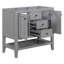 (Base seulement) Meuble-lavabo 36 po sans lavabo, 2 armoires et tiroirs, tablette ouverte-102756271