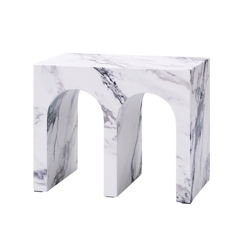 Fritzy Engineered Stone End Table