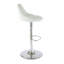 Tabouret de bar rotatif à hauteur ajustable Nial-33053843