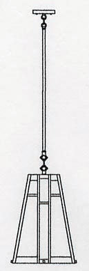 Asheville 1 - Light Pendant, 18.38" H x 12" W, Bronze, Gold White Iridescent