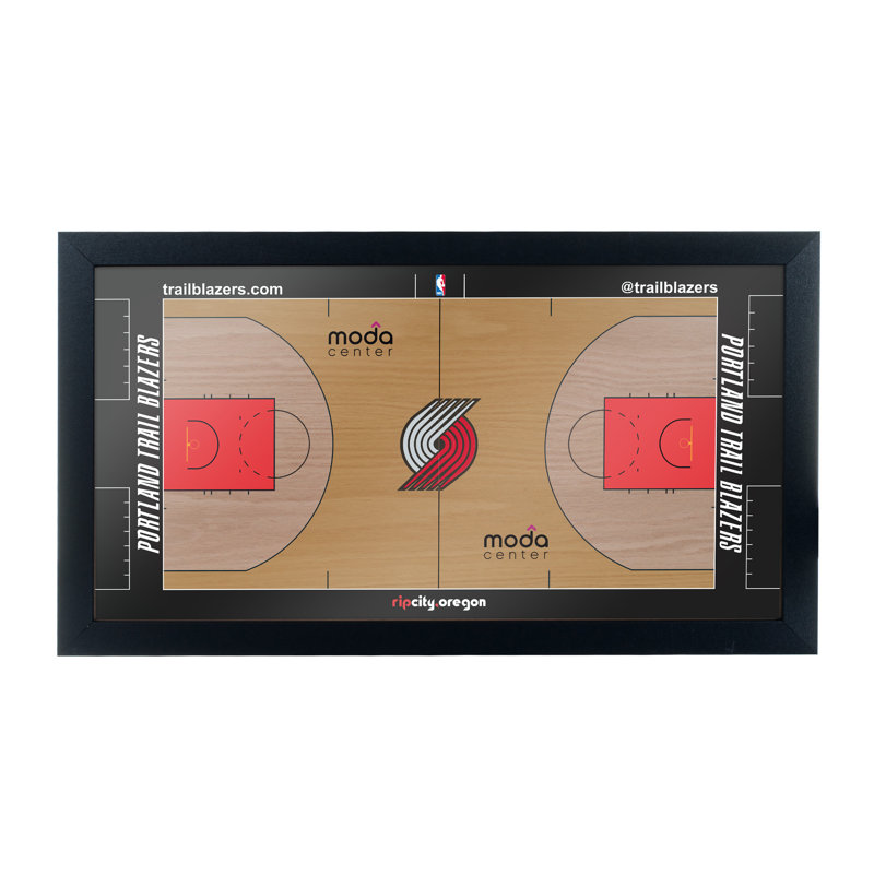 « nba cour », impression encadrée, Portland Trail Blazers