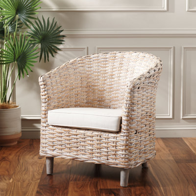 Iraan Rattan Barrel Chair