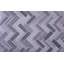 Zebra 1 in. x 3 in. Polished Marble Tile