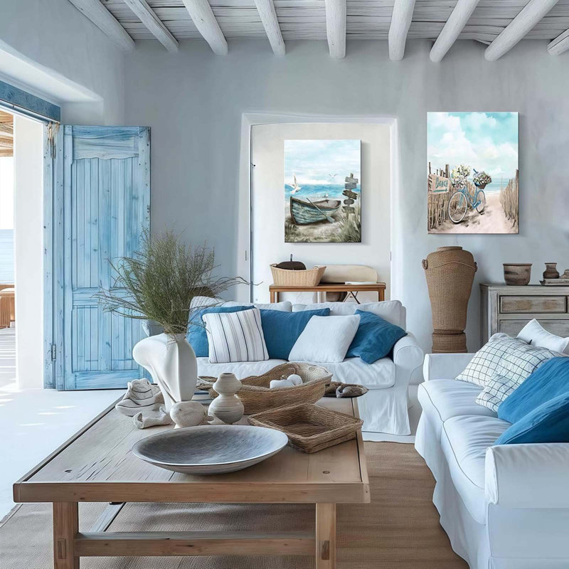2 Piece Wrapped Canvas Print, 40 cm H x 30 cm W