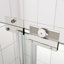 Porte de douche à dérivation 56-60 "x58" - Verre trempé 1/4 ", finition, système coulissant lisse, fonction de fuite, explosion facile d'installation, fuite, installation,