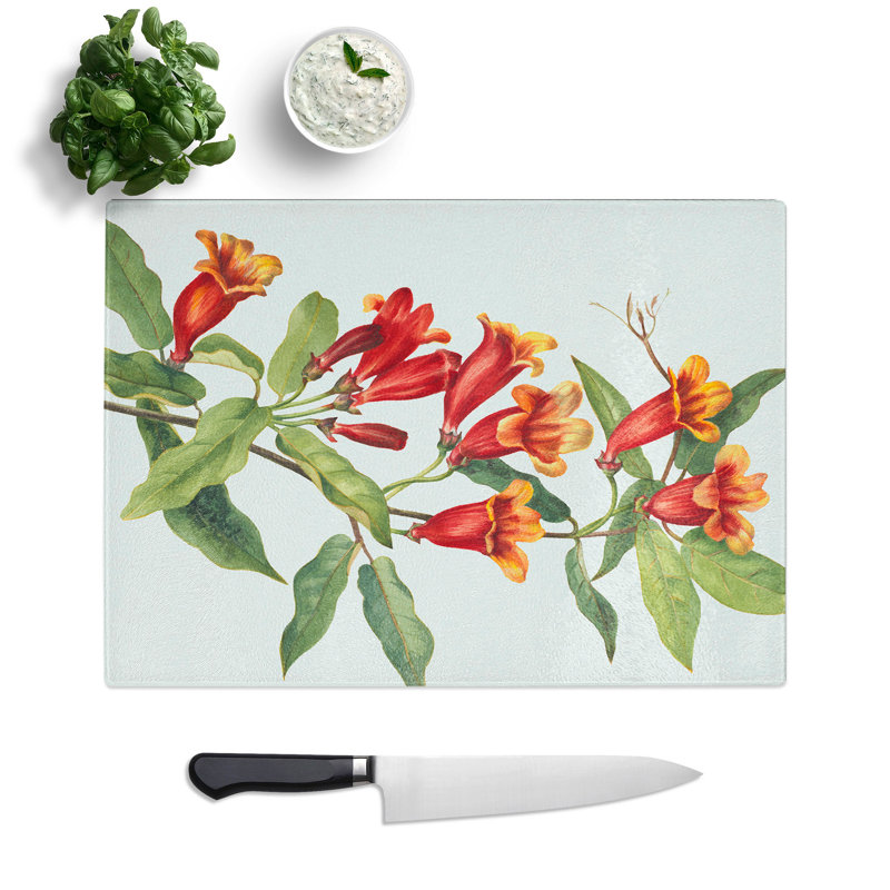 Crossvine by Mary Vaux Walcott Chopping Board, 28.5cm W x 39cm L