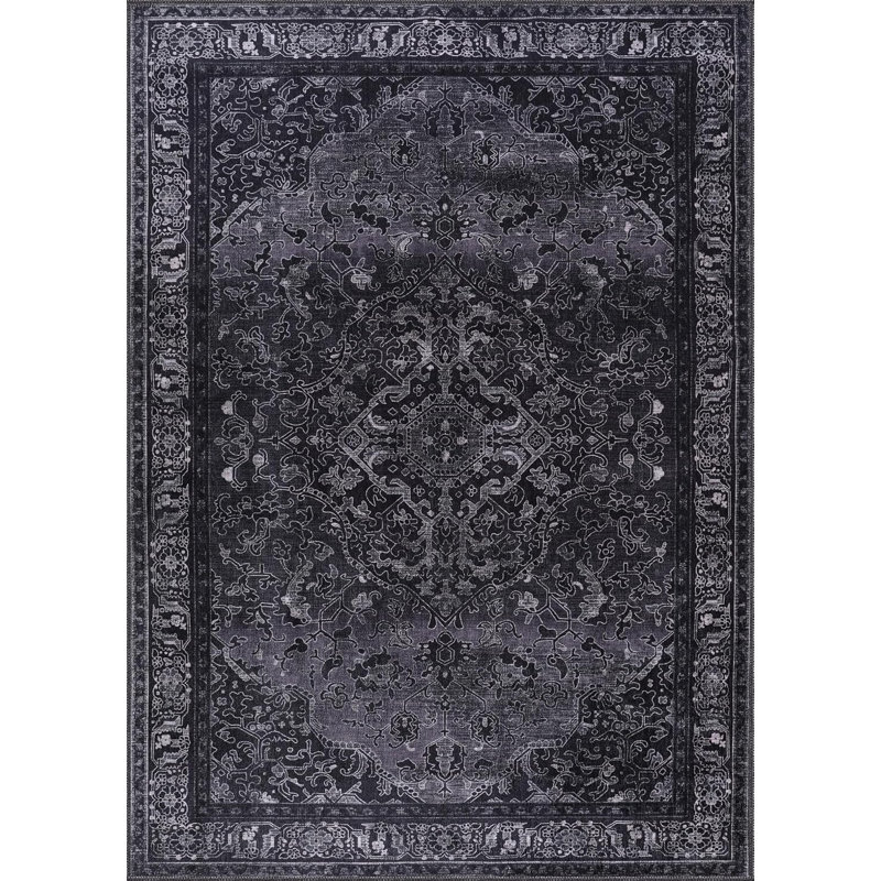 Non Slip Area Rugs Washable Carpet Pad Low Pile Throw Rug Modern Entryway Mat For Bedroom 1318, Rectangle 160 x 230 cm