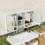 Armoire à miroir haute définition polyvalente avec tablettes réglables et charnières à fermeture douce