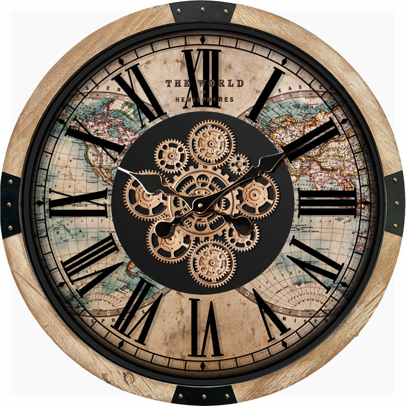Metal Wall Clock
