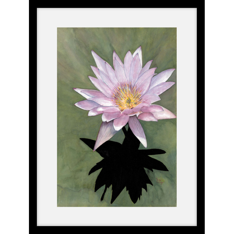 Bloom Shadow - Wrapped Canvas Painting, 61cm H x 41cm W