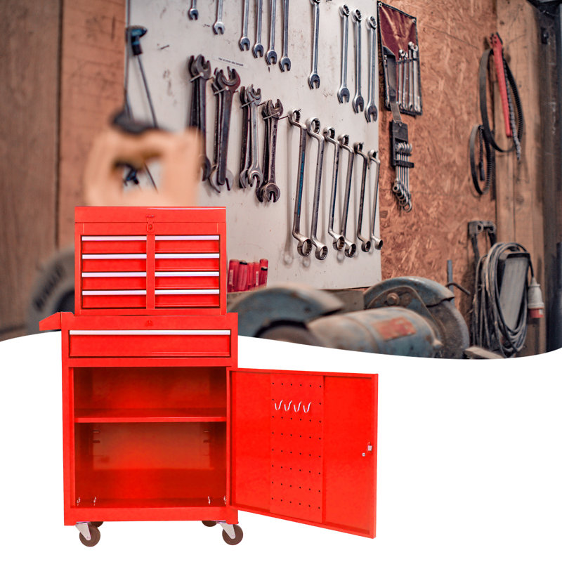Coffre à outils roulant