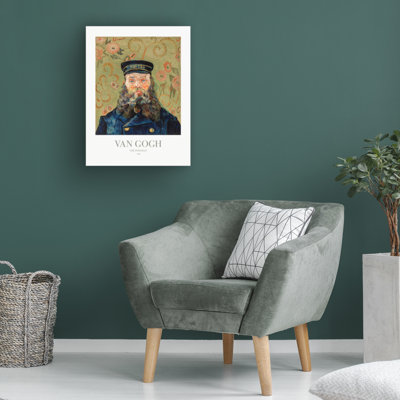 " Wrapped Canvas Wall Art - Pictufy 'The Postman' Wall Art For Living Room, Bedroom, Or Office Décor - 35x47 " by Pictufy