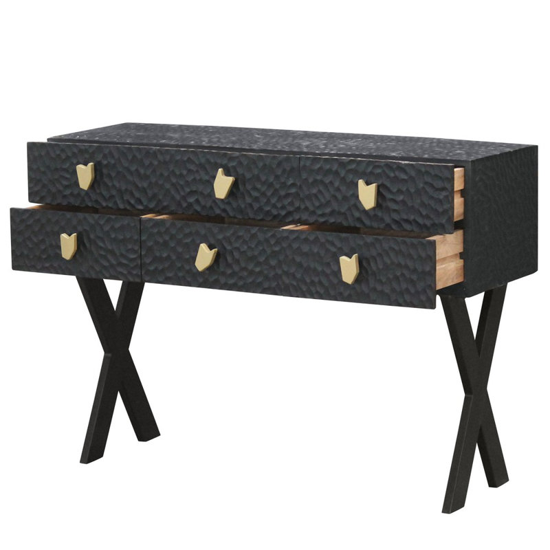Lairgnen 120cm Solid Wood Console Table