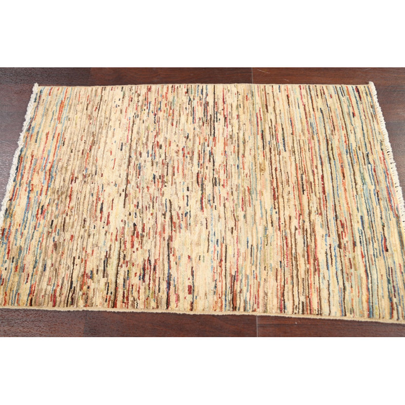 Tapis oriental contemporain Gabbeh 3 x 4