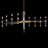 Tempest 8 Light Crystal Linear Chandelier-100813121