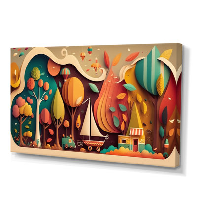 Cottage - reproduction sur toile