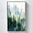 "Treeline" by Katrina Pete Print on Canvas in a Floater Frame-110965676