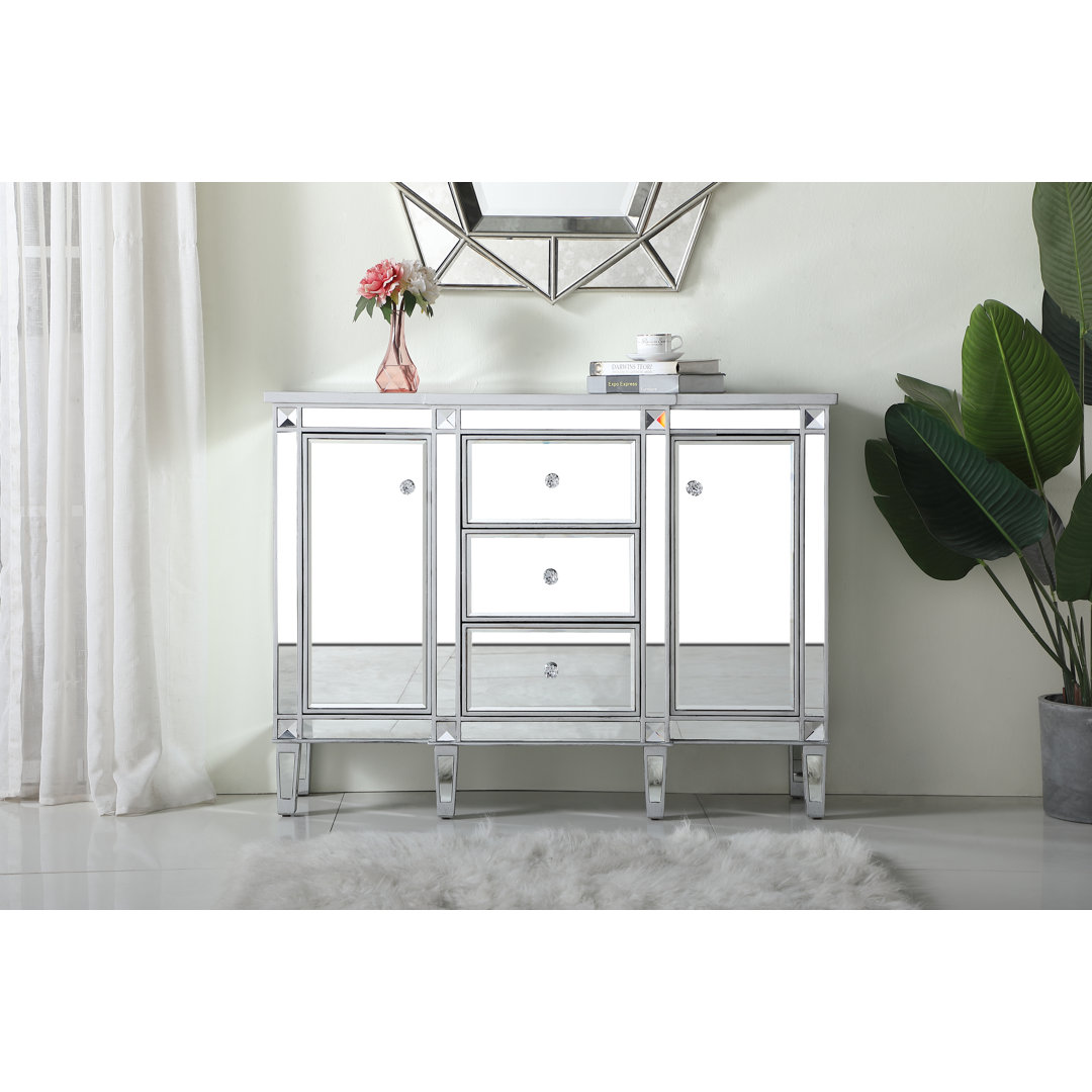 SPARKS 2 - Door Mirrored Accent Cabinet Prestige