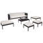 Ensemble de conversation modulaire avec coussins Wallsend-2084082402