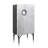 Yoela Leather & Aluminum Wine Cabinet
