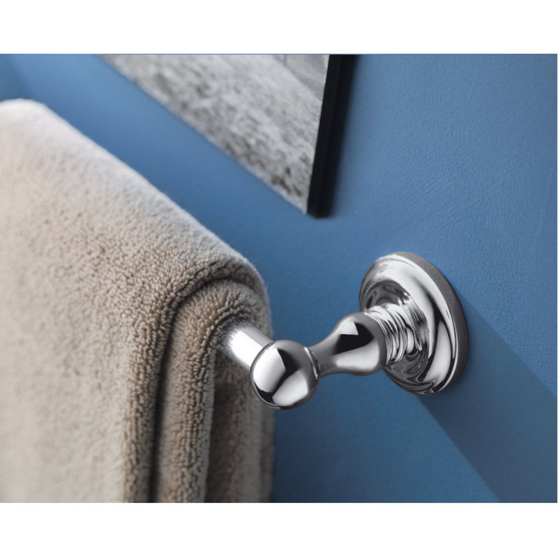 Madison 24" Wall Mounted Towel Bar, Chrome
