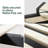 Domingo Upholstered Wingback Bed-580191558