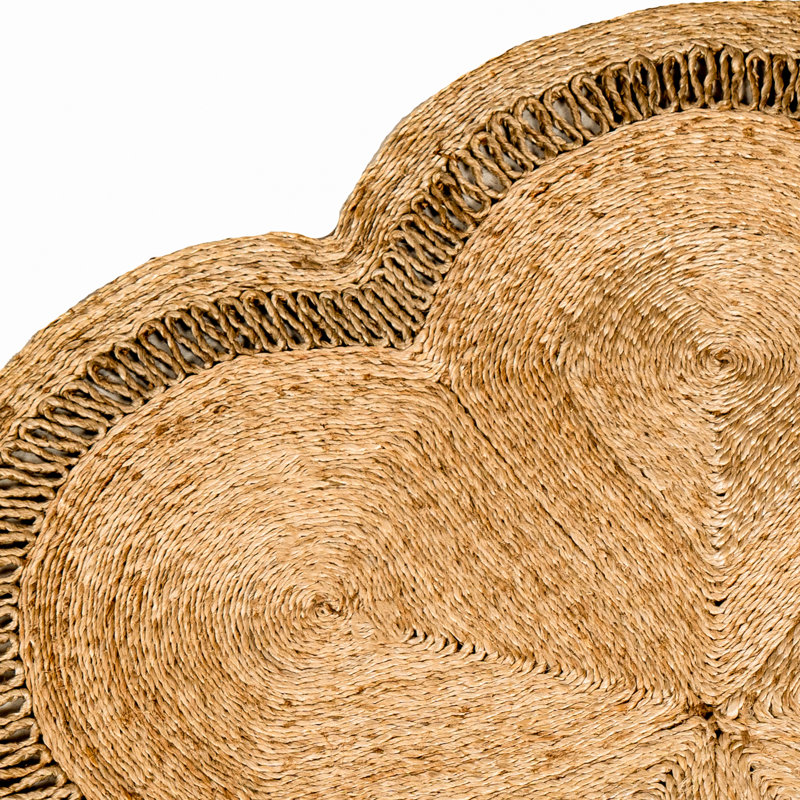 Paillasson en jute tissé à la main