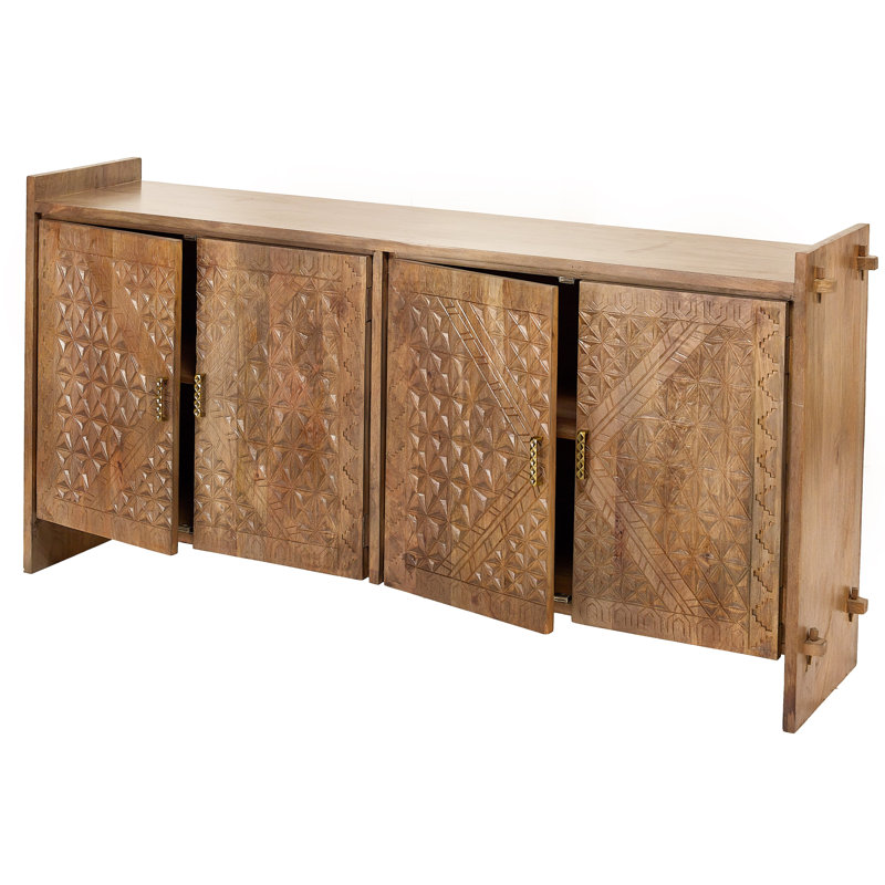 Crédence en bois rustique Barneveld