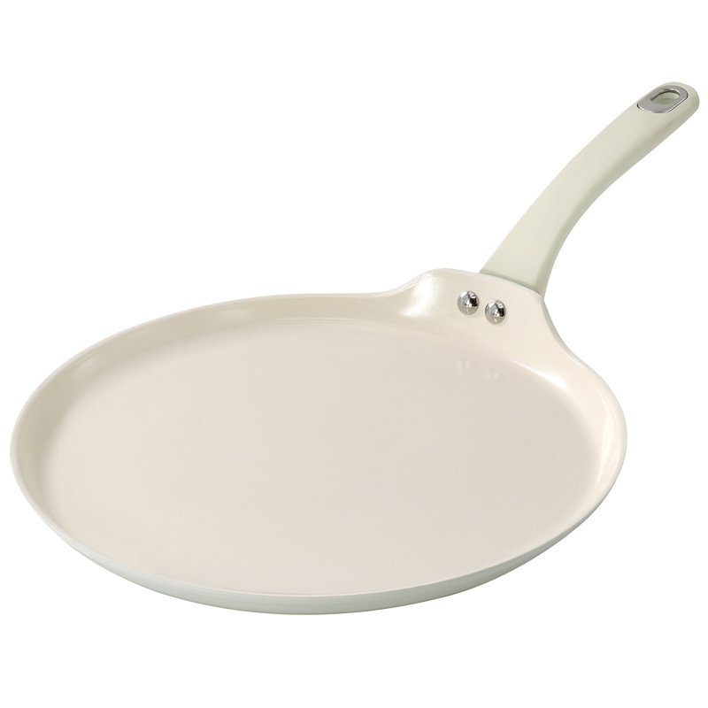 Non-Stick Aluminum Griddle, Ivory