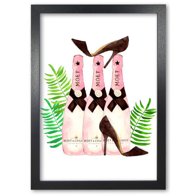 Moet And Heels - Print