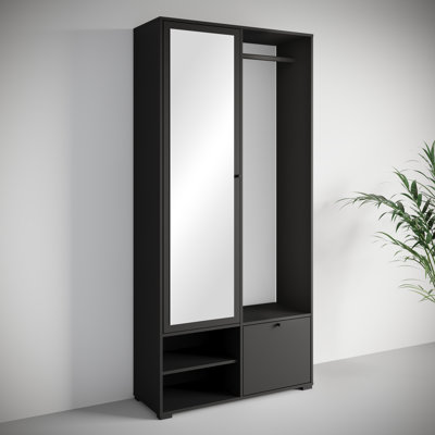 Hall Tree 90cm Wide with Shoe Storage