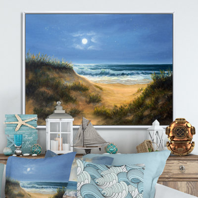 «Wild Blue Ocean Waves», reproduction d'art sur toile