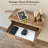 Yellow Farmhouse 5-Drawer Tall Wooden Dresser-1623944359