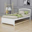 Structure de lit plateforme en bois avec lit gigogne-2048589208