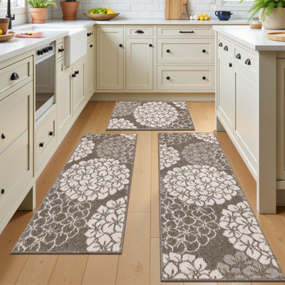 Non-slip Stain-resistant Kitchen Mat (Set of 3)