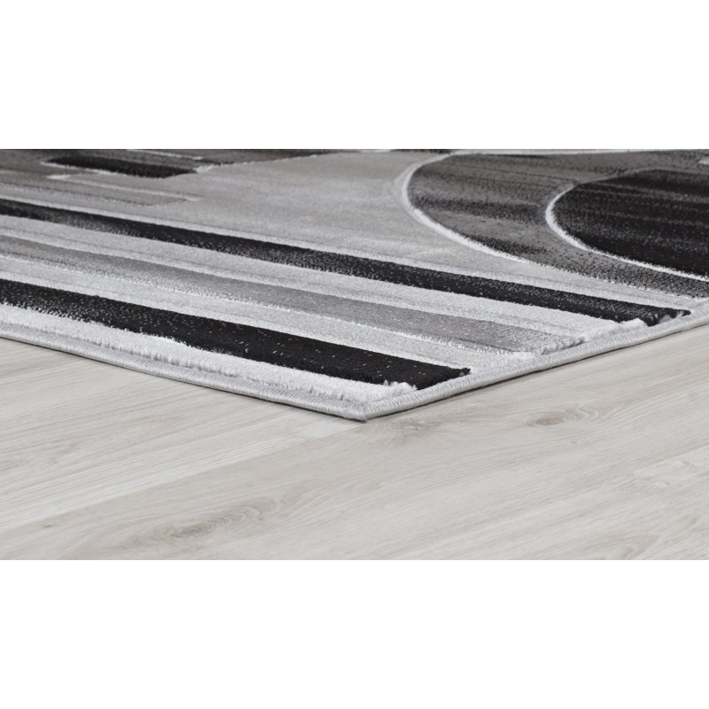 Adonia Abstract Indoor Rug, Rectangle 5'2" x 7'5"
