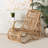 Bibeta Genera Modern Bohemian Natural Rattan Lounge Chair