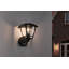 Black 23cm H Outdoor Wall Lantern
