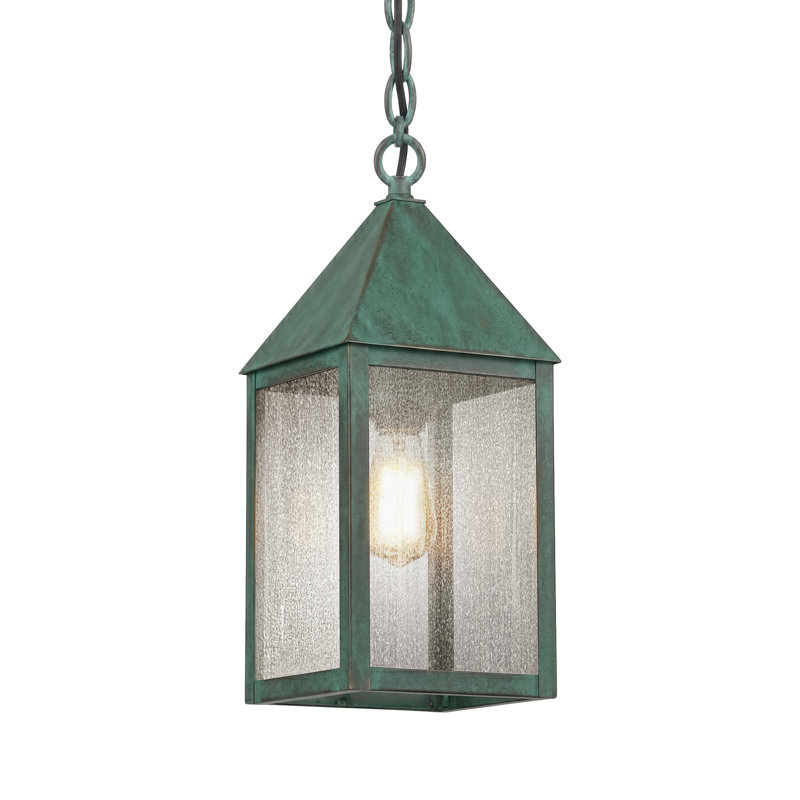 Laiton Traditions - Ashford - 1 lumière - 14 pouces - Noir mat - Laiton massif - Luminaire suspendu, Clear, Matte Black