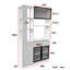 Garde-manger autoportant avec espace ouvert-391560155
