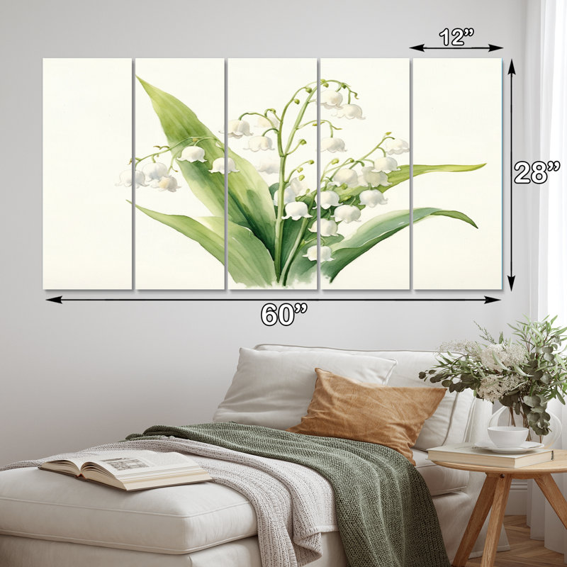 Plants & Flowers Wall Decor on Metal
