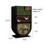Armoire d'appoint moderne en bois massif