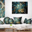 Coussin lombaire abstrait