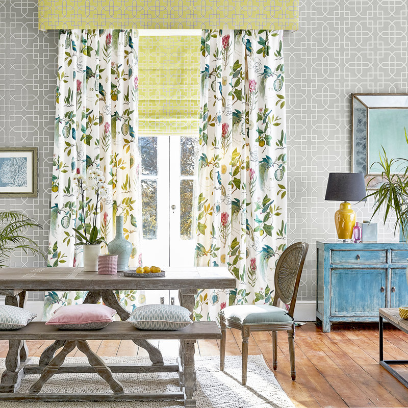 Paradesia Fabric, Botanical Green