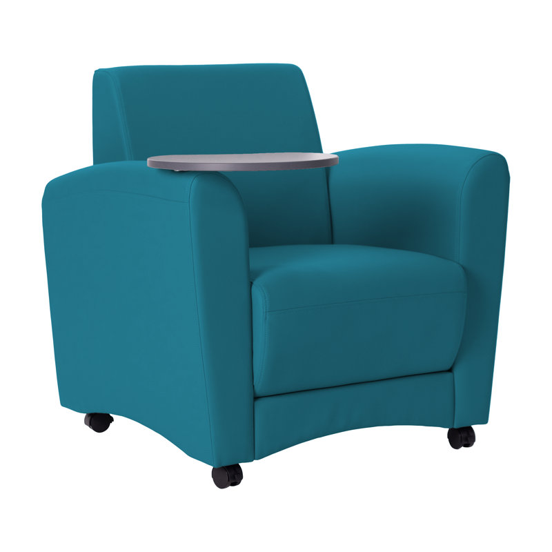 Chaise rembourrée Pro Series, Bleu sarcelle / Strandz cosmique