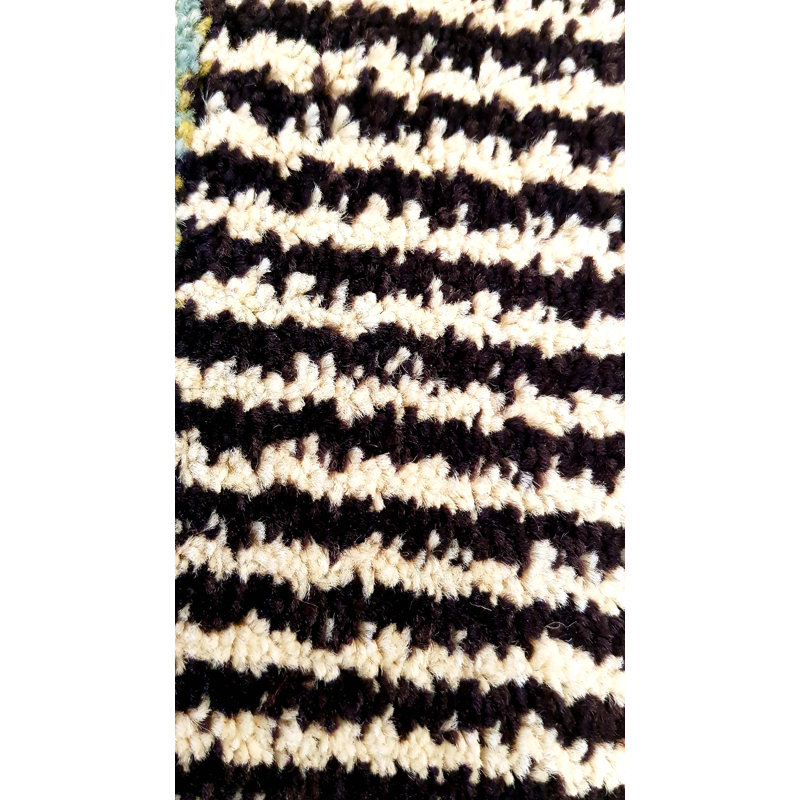 Aghan Striped Area Rug, Runner 80 x 240cm