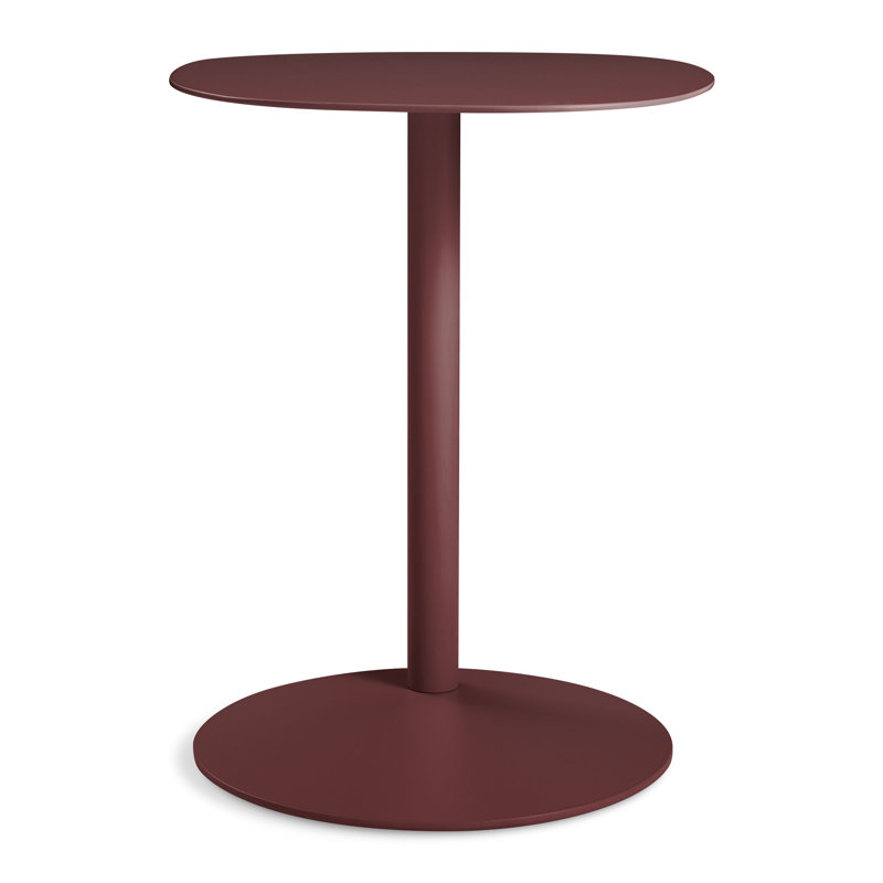 Swole Steel Top Single, Oxblood, 20" H x 20" W x 15" D