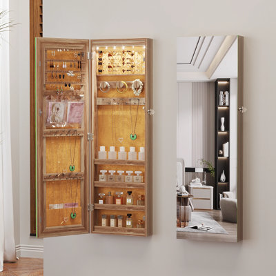 Freestanding Jewelry Armoire