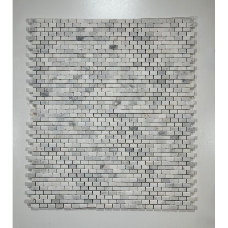 Tumbled Eastern White Mini Brick 1/2''X1''